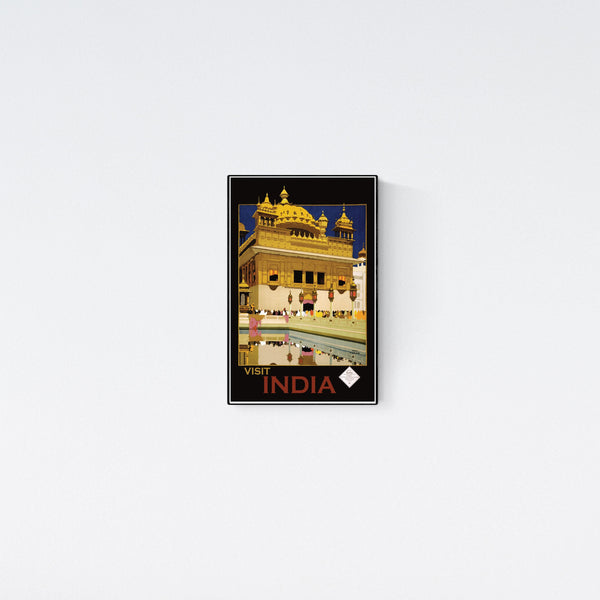 1930s 'Visit India: Amritsar Travel Poster