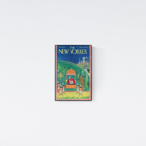 The New Yorker Magazine Feb 14, 1958 Valentines Day Issue Poster