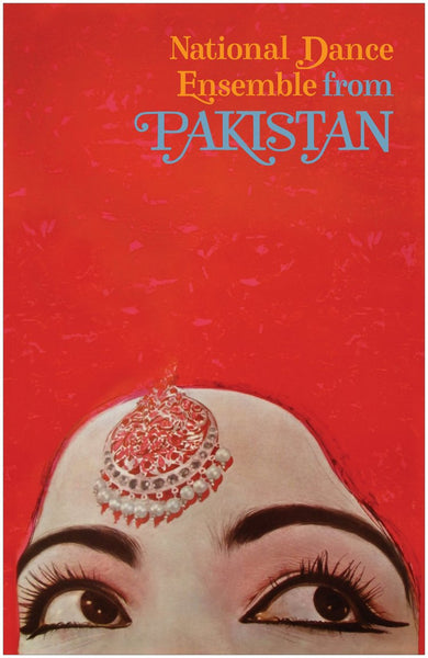 1973 Pakistan National Dance Ensemble Poster